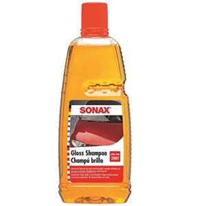 SONAX Concentrado de champú para brillo (1 Litro) para todas las superficies de pintura, goma, plástico, vinilo y vidrio | N.° 03143000-544