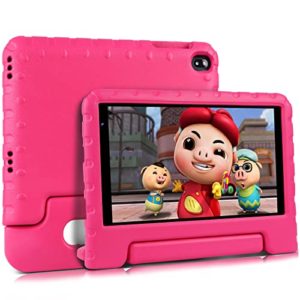 WOZIFAN 2023 Tablet Niños Android 11, Tablet para Niños 8 Pulgadas con 2GB RAM 32GB ROM Quad Core con Control Parental Certificación Youtube Netflix GMS, Cámara Dual/HD IPS / 3600mAh / WiFi - Rosa